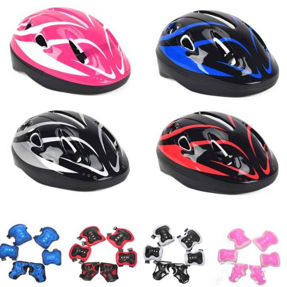 Cycling Gear Of The Year - 어린이 헬멧 무릎 팔꿈치 패드 손목