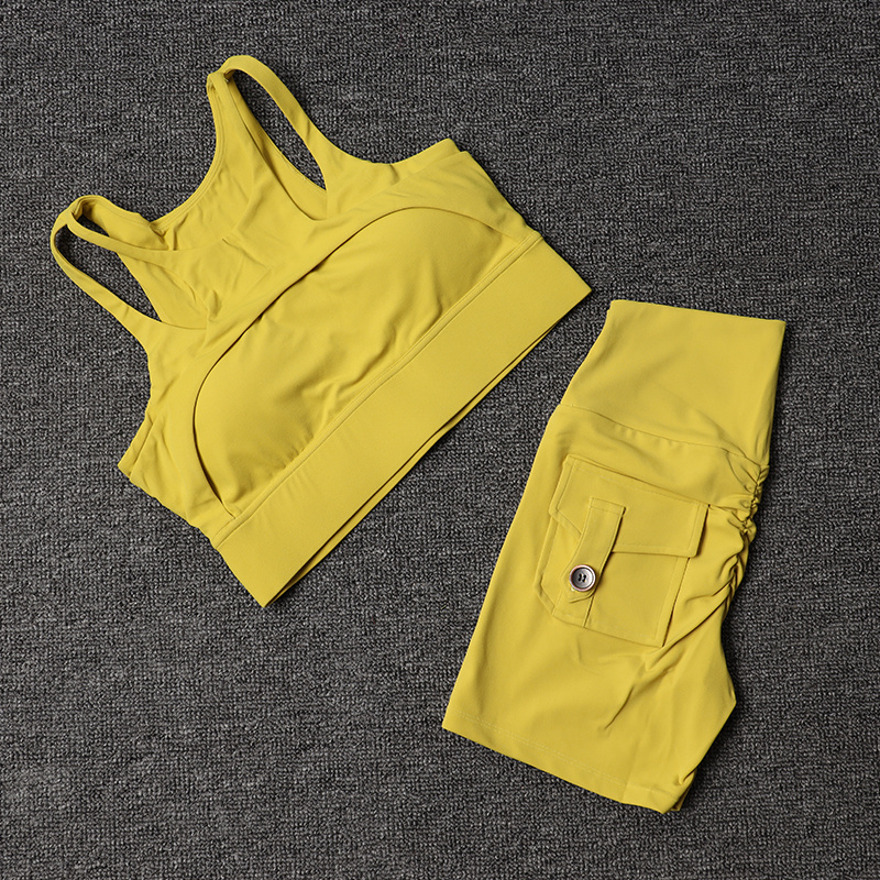 피트니스 반바지 요가 세트 여성 운동복 높은 허리 운동 - Cycling Gear Women 리뷰 및 가격