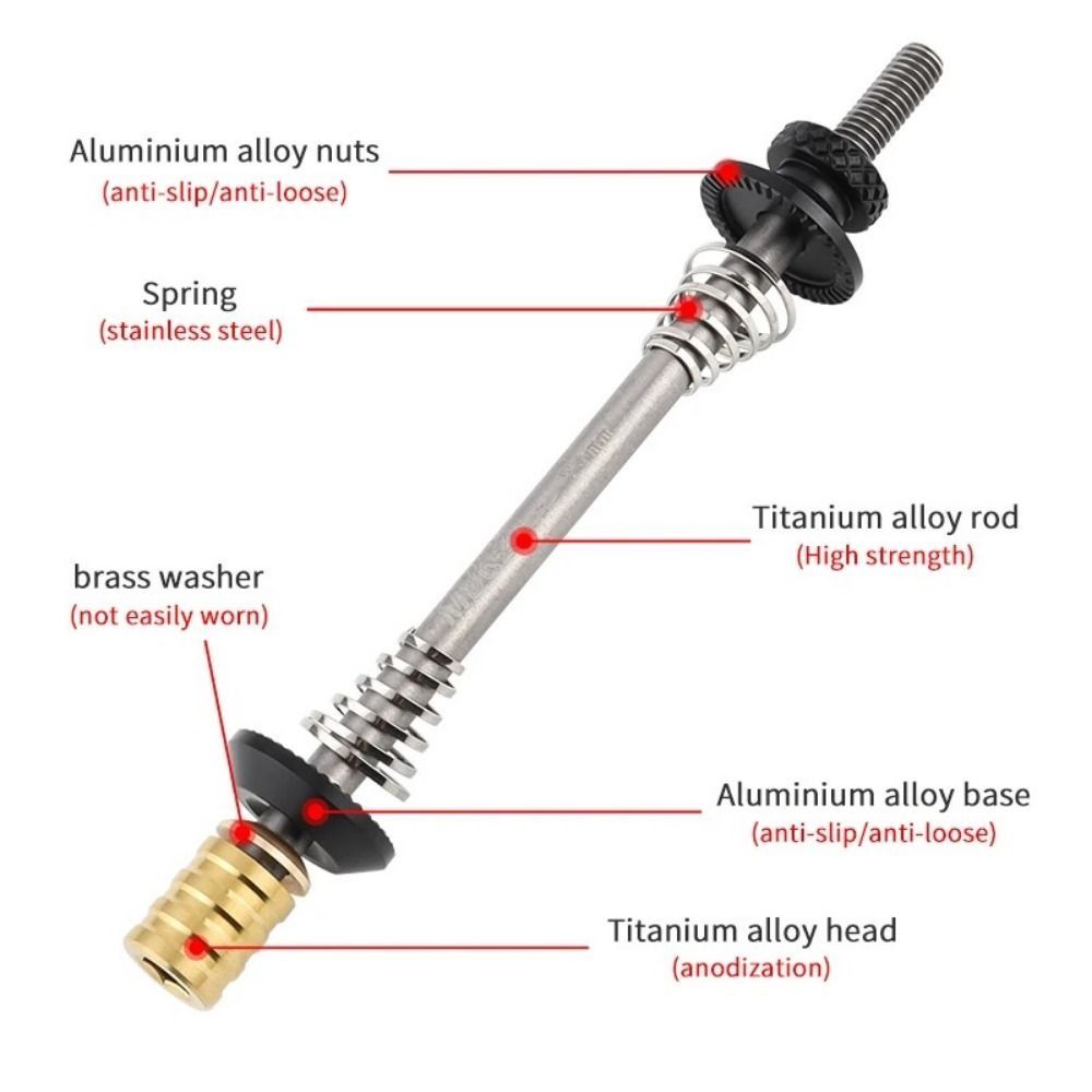 74mm/85mm/100mm 퀵 릴리스 꼬치 130-1 - Quick Release Skewer 리뷰 및 가격