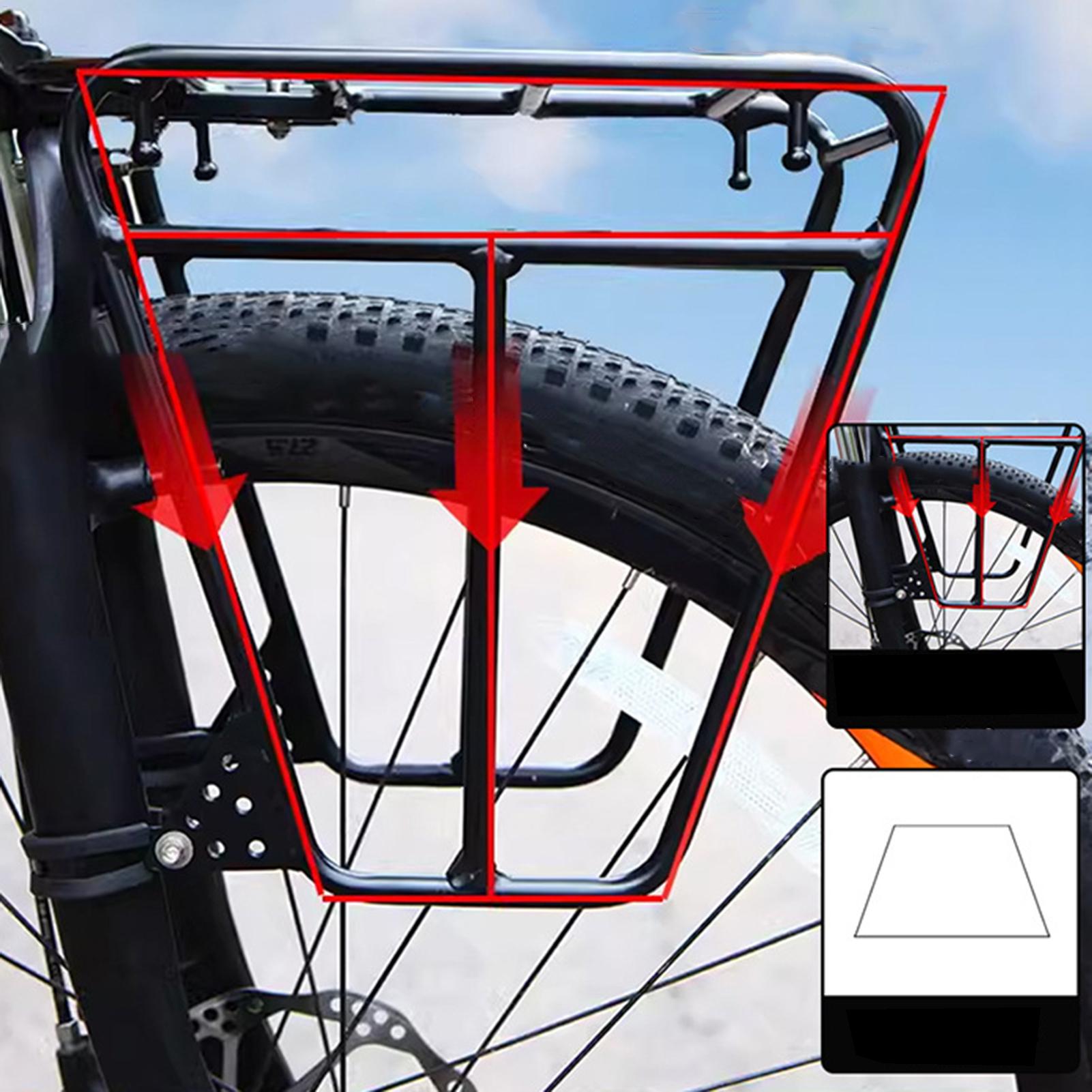 1/2개 자전거 앞 랙, 헤비 듀티 스틸 사이클링 앞  - Cycling Gear Shelf 리뷰 및 가격