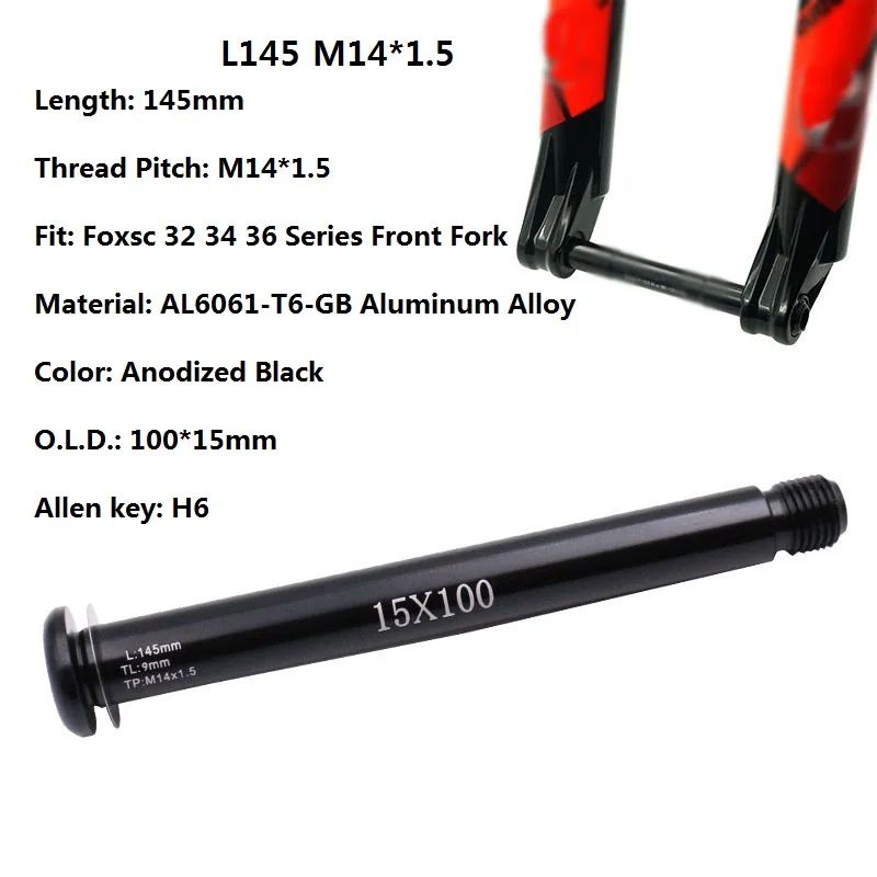 자전거 스루 액슬 100/110 와이드 액슬 M14x1 - Quick Release Skewer 리뷰 및 가격