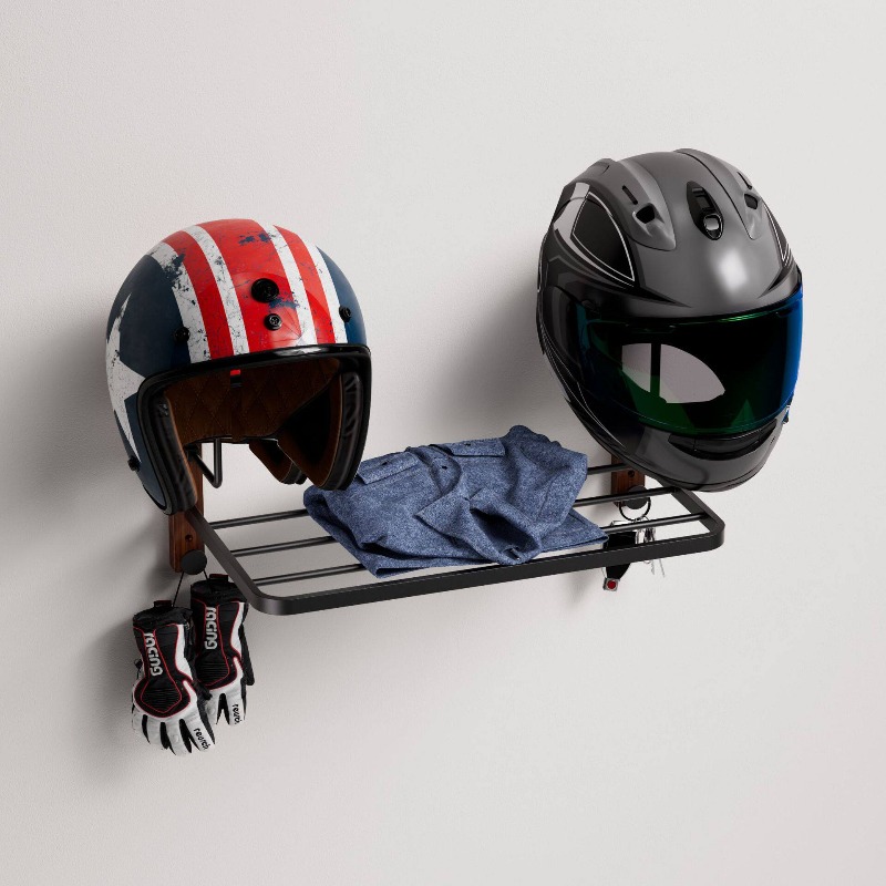 다기능 벽걸이 헬멧 홀더 안전모 걸이 랙 사이클링 장비 - Cycling Gear Shelf 리뷰 및 가격